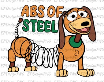 Slinky Hund Png, Slinky Hund Clipart, Toy Story Png, Toy Story Clipart, Spielzeug Geschichte Freunde Png, digitale Toy Story Png, druckbare Slinky Hund Png