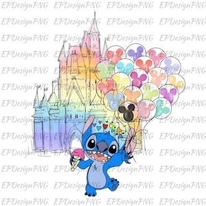 Stitch Est 2002 Png, Retro Stitch Png, Stitch Balloons Png, Stitch Summer Trip, Magical Snacks Sublimation, Stitch Shirt Png, Magic Kingdom