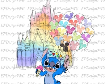 Stitch Est 2002 Png, Retro Stitch Png, Stitch Balloons Png, Stitch Summer Trip, Magical Snacks Sublimation, Stitch Shirt Png, Magic Kingdom