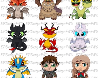 Toothless Dragon And Friends Bundle Png, Toothless And Light Fury Png, How To Train Png, Toothless Png, Hiccup Outfit, Family Vacation Png