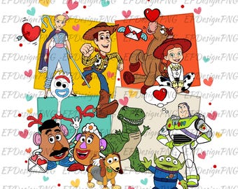 Toy Story Characters Png, Toy Family Squad Png, Family Vacation Png, Vacay Mode Png, You've Got A Friend In Me Png, Family Trip 2026 Png,
