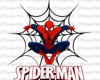 Spiderman Png - Digital Instant Download - Spiderman Sublimation Designs - Avengers png - Superhero Png