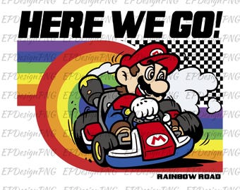 Super Mario Kart Png, Super Mario Clipart, Personajes de Mario Png, Mario Kart Png, Mario Retro Png, Mario Digital, Descarga Digital Mario