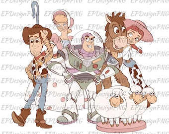 Toy Story Characters Png, Toy Family Squad Png, Family Vacation Png, Vacay Mode Png, You've Got A Friend In Me Png, Family Trip 2026 Png,