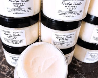 Rosehip Vanilla Anti Aging Tallow Cream
