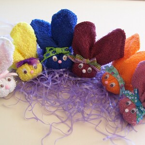 Boo Boo Bunnies Multicolor Easter Baby Shower Favors image 3