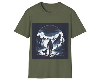 Wild Dog Hiking T-Shirt: Minimalist Outdoor Adventure