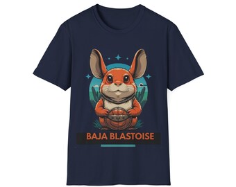 Baja Blastoise T-Shirt: Retro Unisex Graphic Tee
