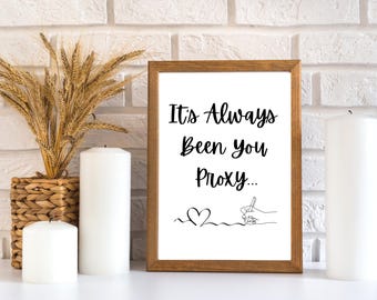 Custom Name Wall Art: Personalized Romantic Gift (Instant Download)