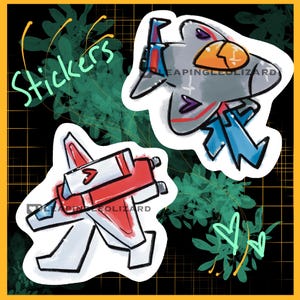 Goofy Transformer Stickers
