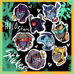 TFA Cutie Stickers