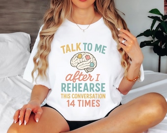 Funny Introvert T-Shirt: Social Anxiety Humor Tee