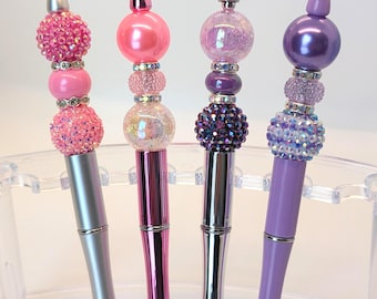 Colorful Beaded Pens