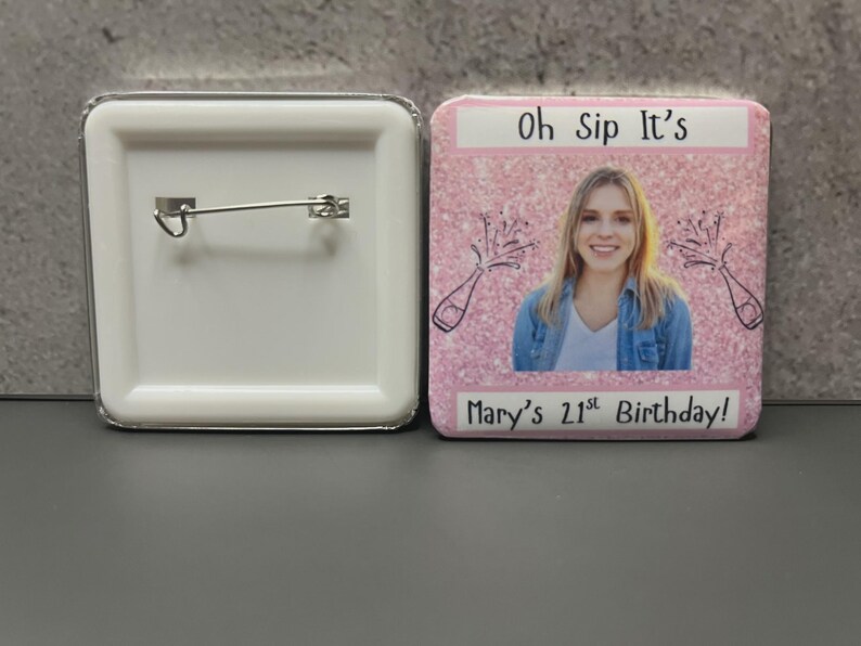 Square Pin Back Custom 2