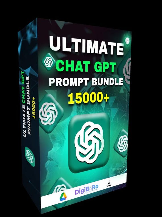 15000+ ChatGPT Prompts Bundle – Ultimate AI Prompt Pack for All Niches
