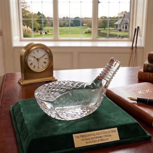 Waterford Crystal Golfer - Etsy