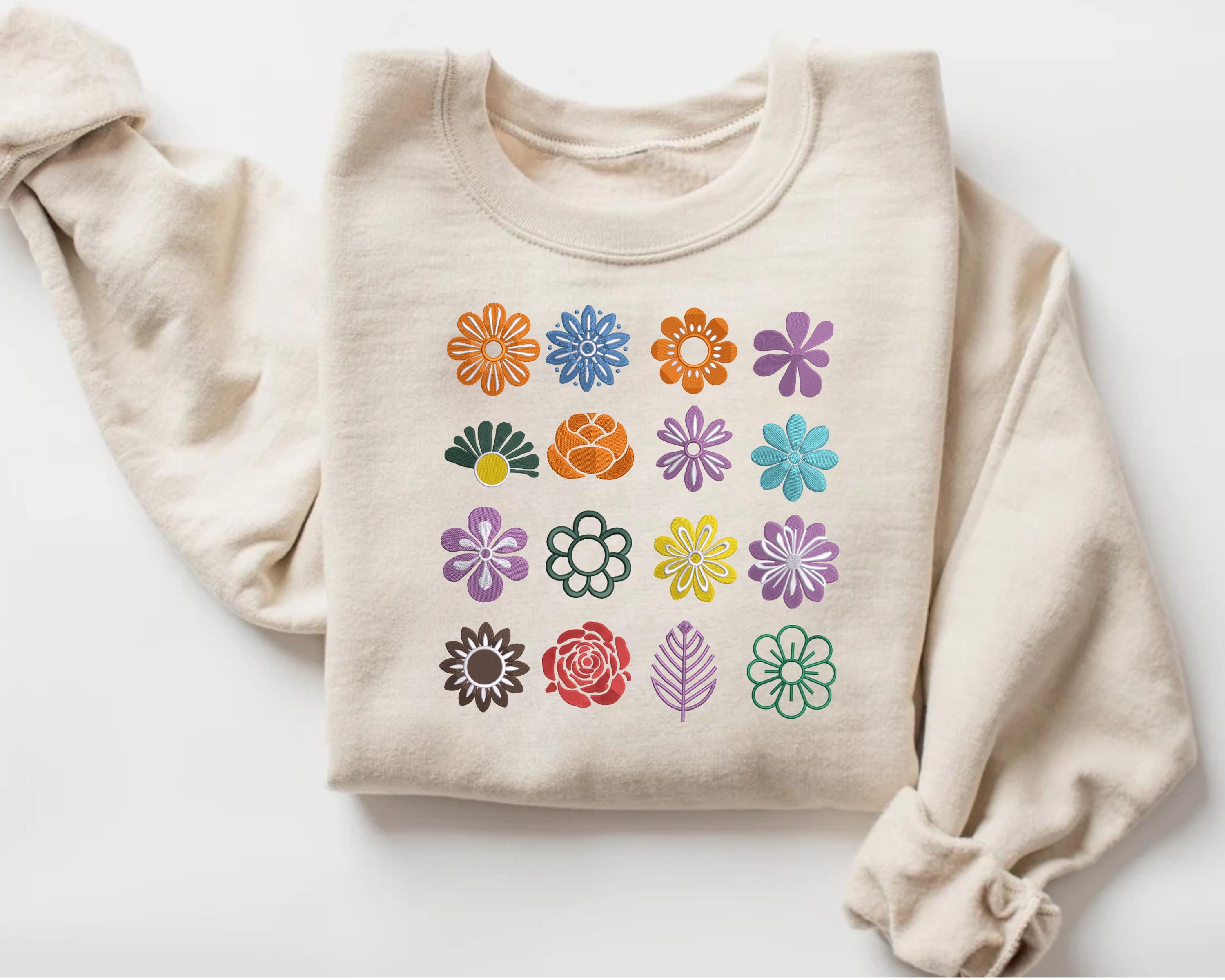 Little Something Embroidered Flowers Top