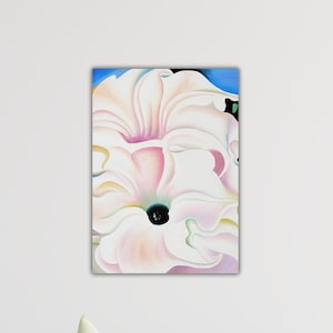Georgia O'keeffe Orchid Flower Wall Art Georgia OKeeffe Poster OKeeffe Canvas Home Decor Gift OKeeffe Paint Museum Decor OKeeffe Print Art