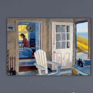 Edward Hopper Morning Truro Studio Poster Office Decor Art Hopper Canvas Hopper Painting  Hopper Wall Art Home Decor Gift Museum Decor Art