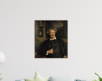 アウグスト・ストリンドベリ - 嵐の風景 スウェーデン (1894) - 有名な