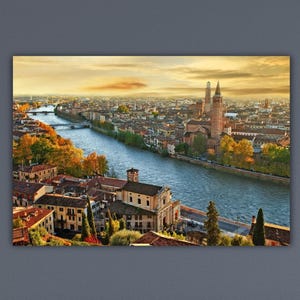 Verona Travel Wall Art Verona Gift Of Lovers Wall Art Verona Italy Poster Verona Italy Canvas Home Wall Decor Art Verona City Printing Art