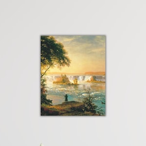 Albert Bierstadt Moat Mountains 1862 Canvas Home Wall Decor Art Bierstadt Poster Bierstadt Wall Art Albert Bierstadt Paint Bierstadt Print