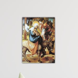 Albrecht Dürer Flight to Egypt 1494 Poster Dürer Canvas Gift Of Home Wall Decor Albrecht Dürer Paint Art Albrecht Dürer Wall Art Dürer Print