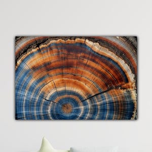 Gustav Klimt Tree Ring Colorful Wall Art Klimt Canvas Gallery Wrapped Print Art Gustav Klimt Museum Art Klimt Poter Gift Home Wall Decor Art