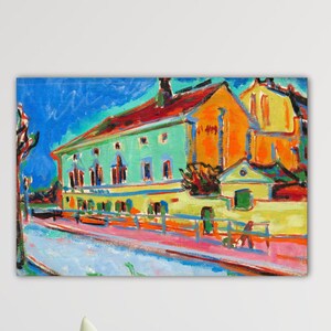 Ernst Ludwig Kirchner Dance Hall Bellevue Canvas Kirchner Printing Kirchner Poster Kirchner Painting Gift Of Home Wall Decor Art Museum Art