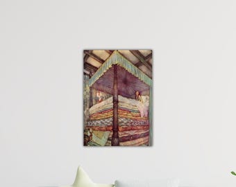 エドマンド・デュラックが描いた『夢見る人』の氷の乙女。ヴィンテージ