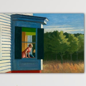 Edward Hopper Cape Cod Morning Poster Office Decor Edward Hopper Canvas Hopper Painting  Hopper Wall Art Home Decor Gift Museum Decor Art