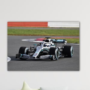 Lewis Hamilton Canvas Kids Room Decor Formula 1 Printing F1 Mercedes Fan Gift Formula 1 Wall Art Lewis Hamilton Poster Formula 1 Fan Gift