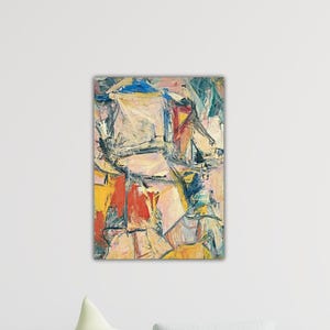Willem De Kooning İnterchanged 1955 Canvas Home Wall Decor Art Willem De Kooning Poster Willem De Kooning Wall Art De Kooning Painting Art