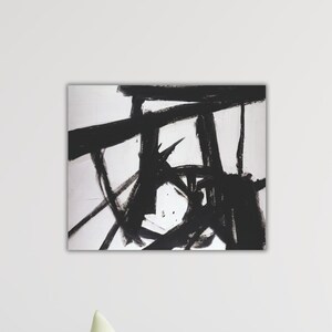 Franz Kline Turin 1960 Poster Franz Kline Canvas Franz Print Kline Printing Art Modern Wall Art Famous Wall Art Gift Of Home Wall Decor Art