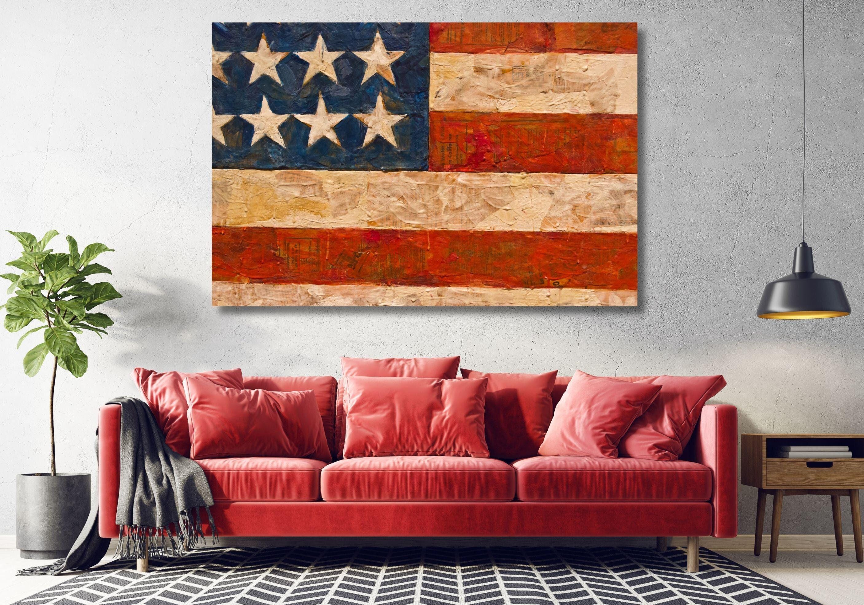 Jasper johns flag - Etsy 日本