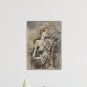 Pablo Picasso Girl With A Mandolin Canvas Gift Of Home Wall Decor Art Picasso Poster Pablo Picasso Wall Art Picasso Paint Picasso Print Art