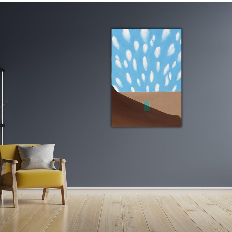 Georgia O'keeffe in the Patio VIII Wall Art Okeeffe Poster Okeeffe ...