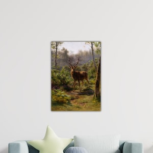 Rosa Bonheur A Stag Canvas Rosa Bonheur Poster Rosa Bonheur Paint Art Gift Home Wall Decor Art Rosa Bonheur Canvas Rosa Bonheur Printing Art