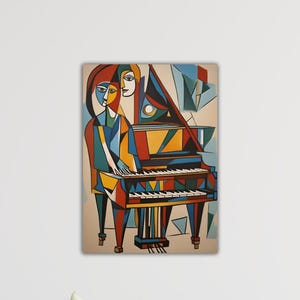 Pablo Picasso Musical Canvas Gift Of Home Wall Decor Art Picasso Poster Picasso Wall Art Portrait Artwork Picasso Painting Picasso Printing
