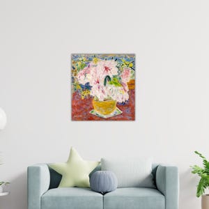 Pierre Bonnard różowy bukiet 1930 plakat Pierre Bonnard płótno Bonnard Wall Art Pierre malarstwo prezent sztuka dekoracyjna Bonnard druk artystyczny