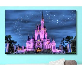 シンデレラ城 ディズニー ウォールアート ディズニーランド 城