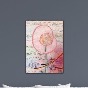Paul Klee Blühend (1934) Plakat Paul Klee Leinwand Paul Klee Wand Kunst Geschenk Von Haus Wand Dekor Kunst Paul Klee Druck Paul Klee Gemälde Kunst