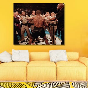 Mike Tyson Poster, Boxing Wall Decor, Mike Tyson Canvas, Mike Tyson Print, Boxing Poster, Mike Tyson Wall Art, Boxing Gift Art,Ready To Hang