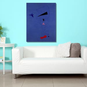 Joan Miro Exhibition Poster, Miro Canvas Print, Joan Miro Poster,Joan Miro Print, Surrealism Art,Joan Miro Osaka CANVAS,Ready to Hang Canvas