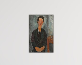 アメデオ・モディリアーニ シャイム・スーティンの肖像 ウォールアート