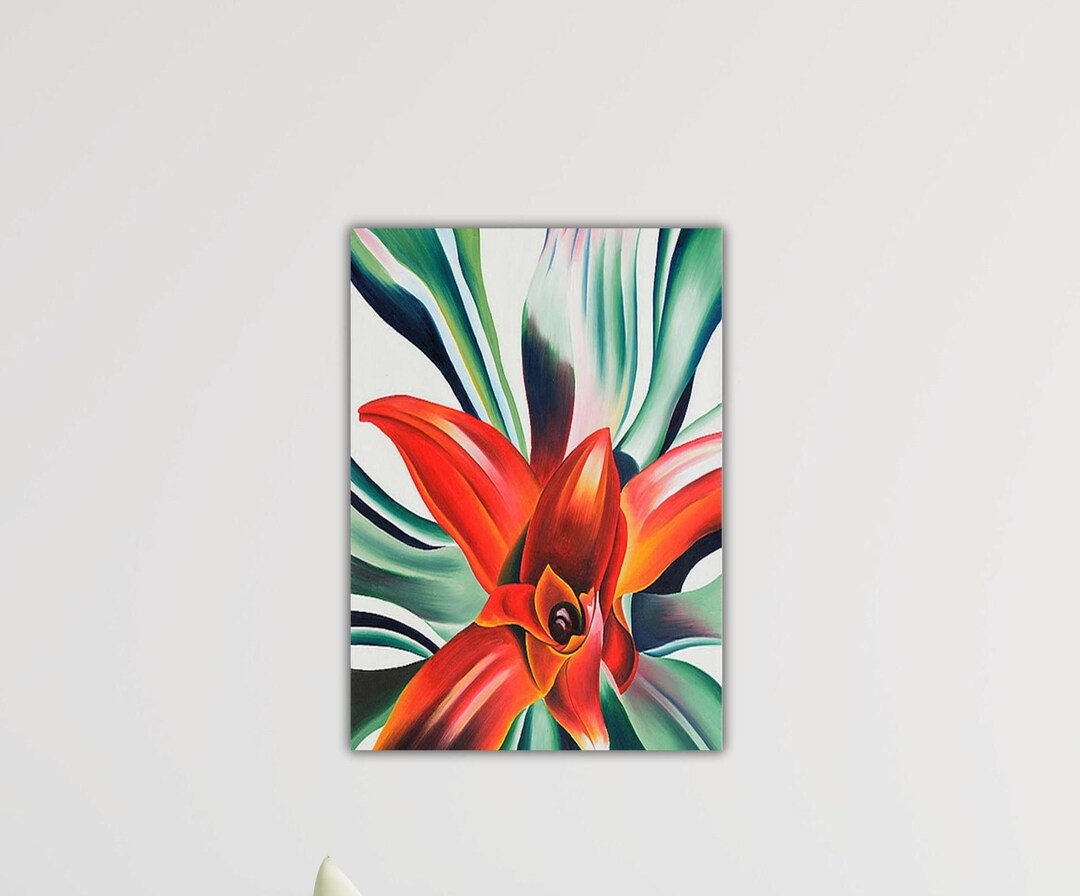 Georgia O'keeffe Leaves of Plant Wall Art Okeeffe Poster Museum Art ...