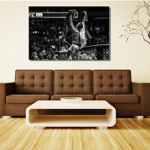 Conor McGregor canvas, Conor McGregor kunst aan de muur, motivatie kunst aan de muur, man Cave Wall Art decor, fitness sport kamer decor, Conor McGregor poster