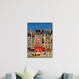 Michel Delacroix - Soir D&#39;ete 1933 Poster Delacroix Wall Art Michel Canvas Delacroix Painting Delacroix Print Art Gift Home Wall Decor Art