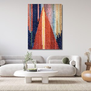 Arte de pared Blast Off de Alma Thomas, póster impreso, impresión de obra de arte de Alma Thomas, póster de lienzo de pintura colorida, impresión en lienzo Blast Off de Alma Thomas