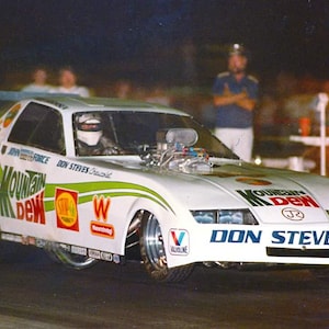 John Force 1983 Mountain Dew Camaro Funny Car Decals (1/24 or 1/25 Scale)